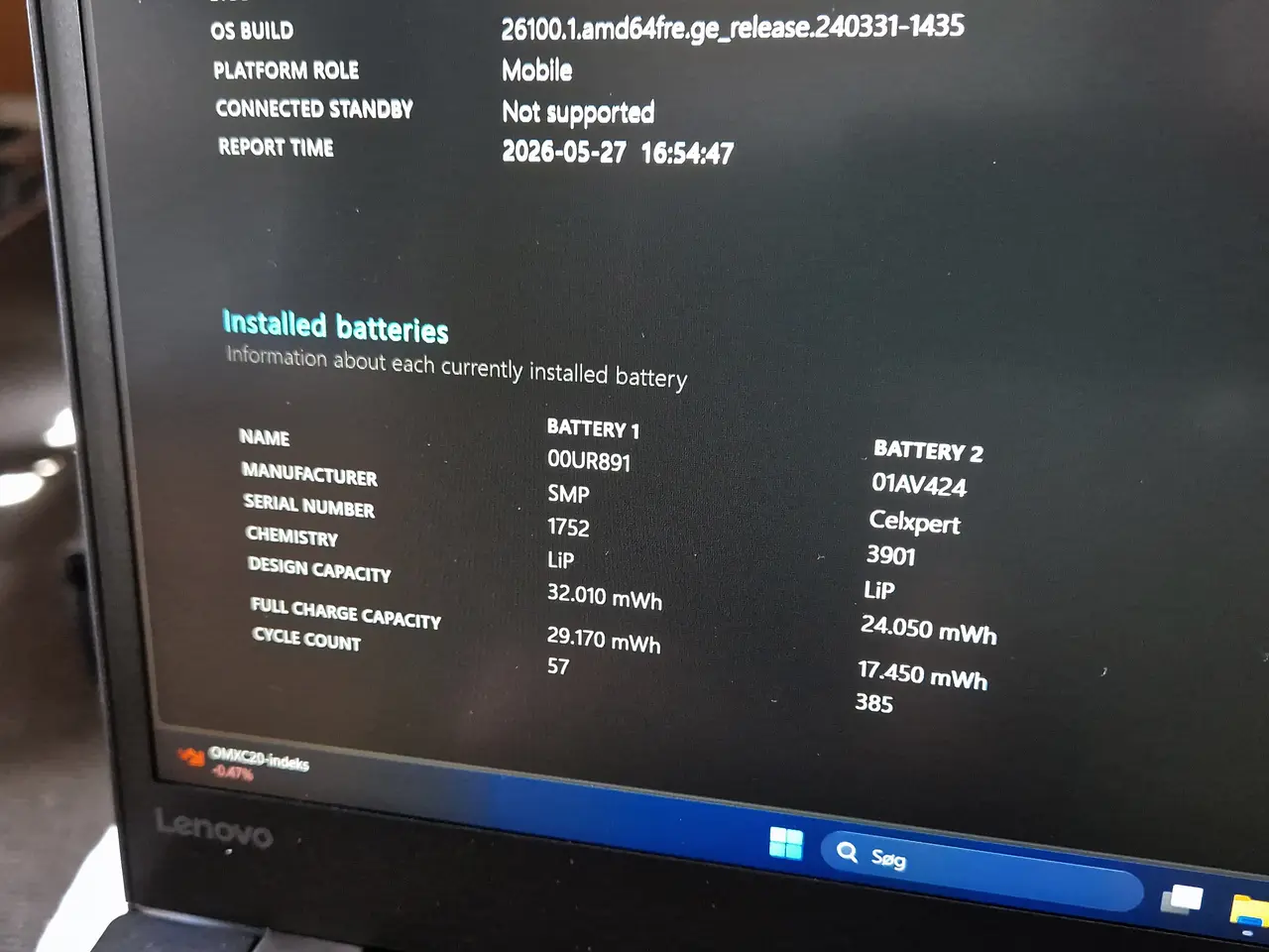Billede 7 - Lenovo ThinkPad T570 - Core i5