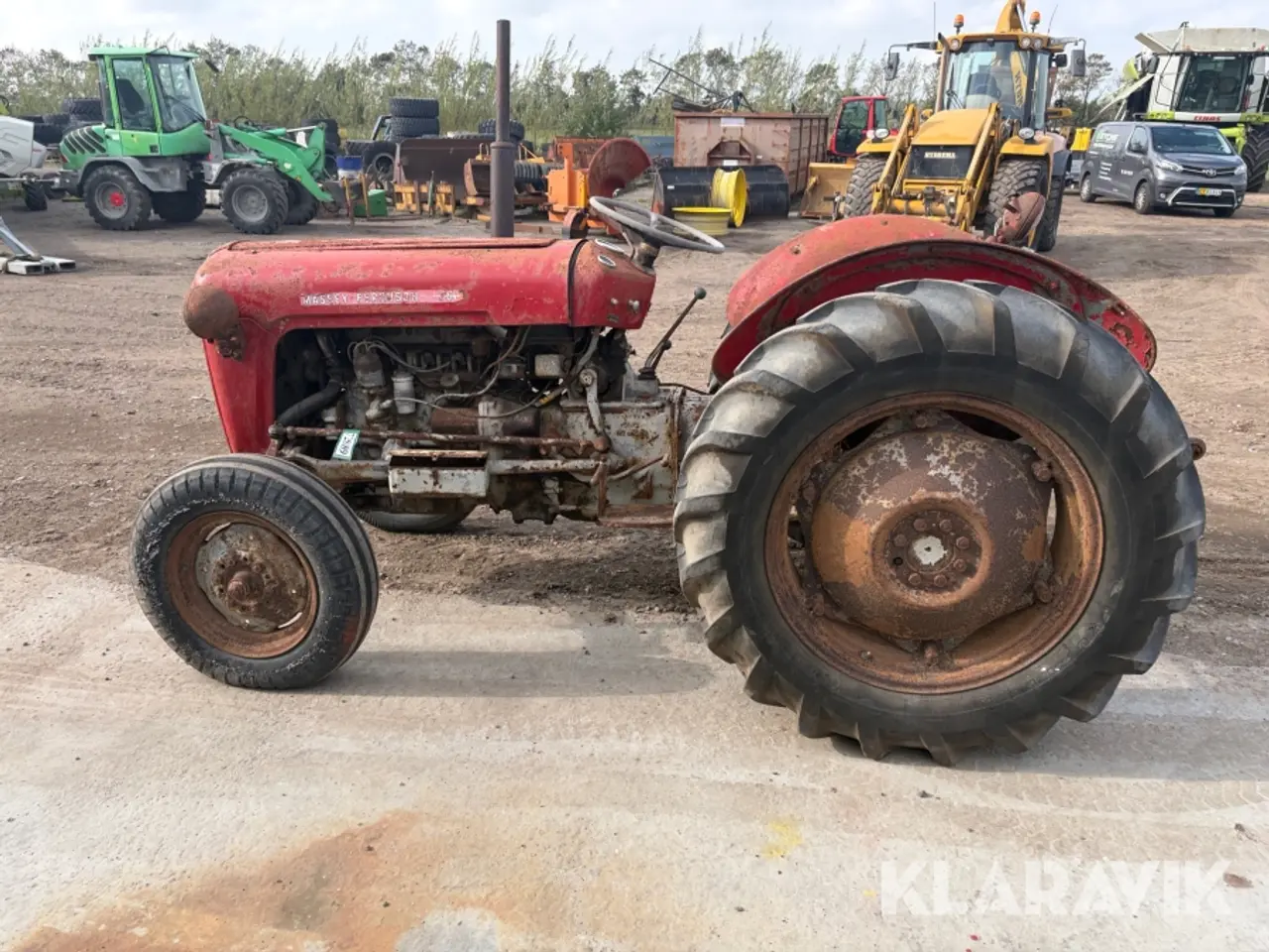 Billede 2 - Veteran traktor Massey Ferguson 35