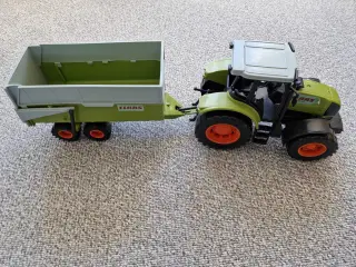 Traktor med tipvogn