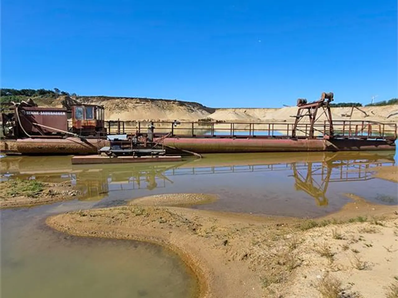 Billede 4 - ABC 25 m Sand Dredger - Senne Saugbagger / Sand dredger / Sandsugerpram