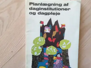 Planlægning af daginstitutioner og dagpl