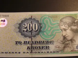 Perfekt 200 kr. seddel