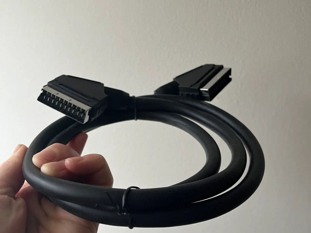 Billede 1 - Scart stik/kabel