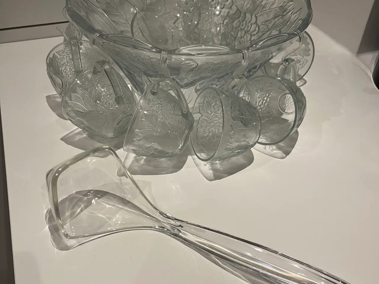 Billede 1 - Punch bowl med 11 glas