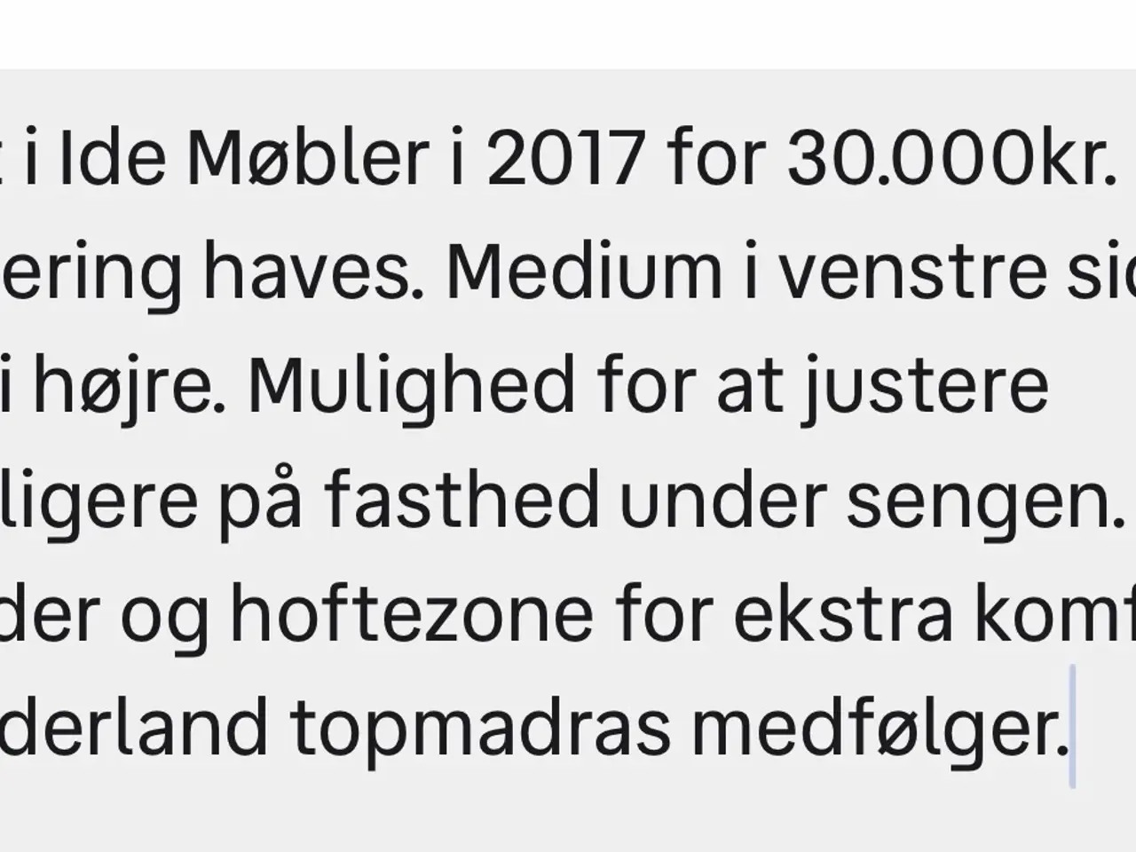Billede 4 - Kontinentalseng fra Wonderland