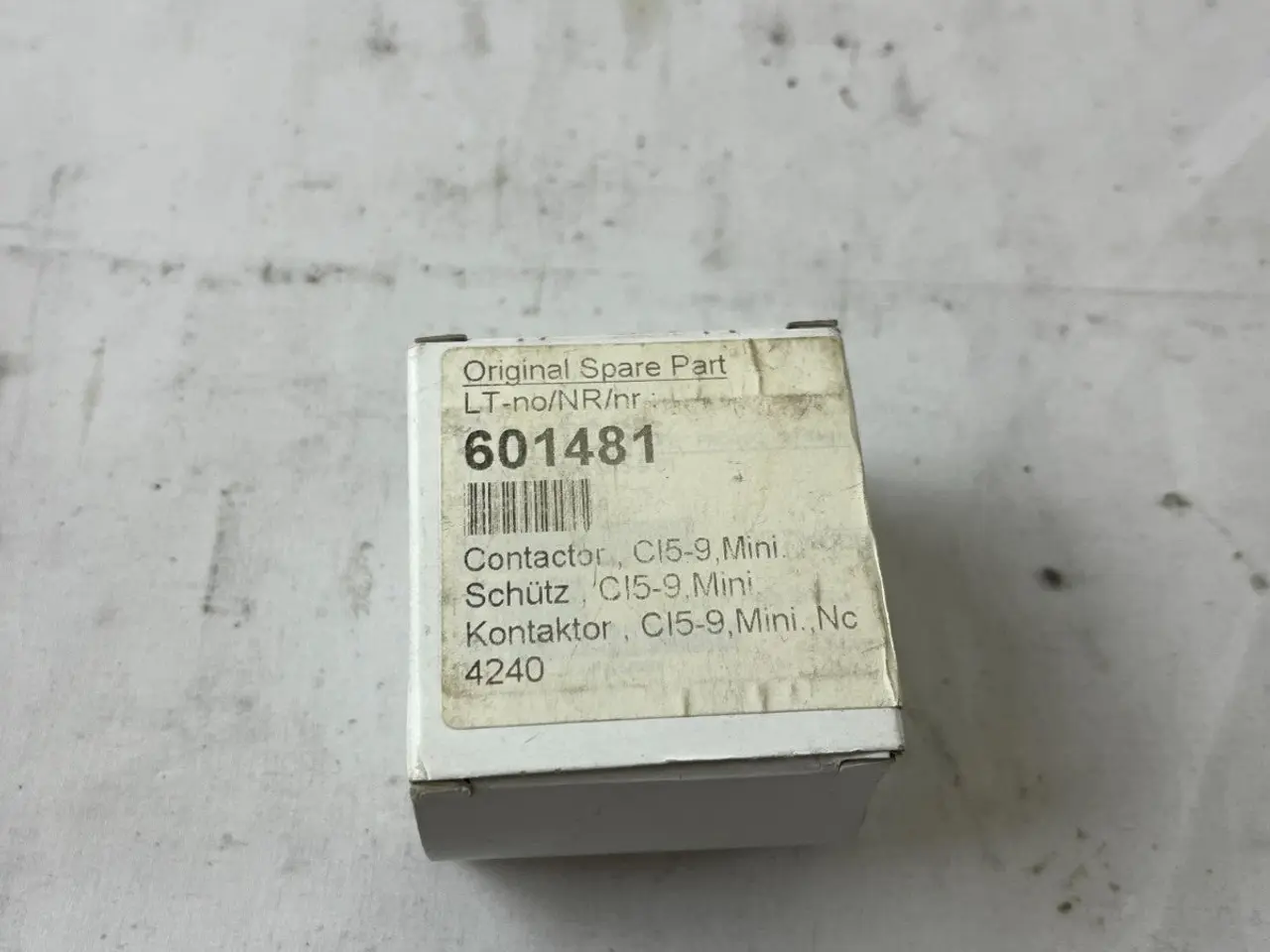 Billede 6 - CI5-9 Mini kontaktor Spare Part 601481 NC modul ny