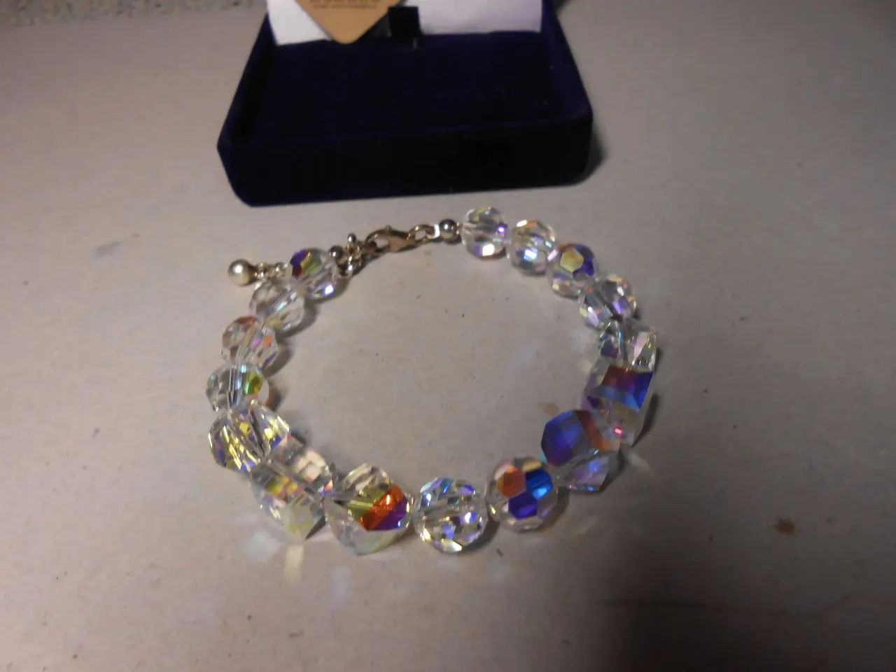 Billede 11 - Regulerbar Swarovski Cristal og Sølv Ring.