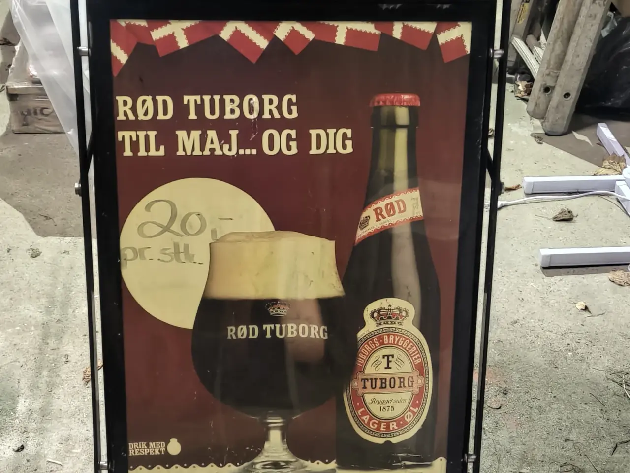 Billede 1 - Carlsberg A-skilt