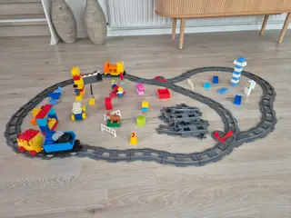 Duplo Elektrisk togbane, Batteritog, Togvogne, Ski