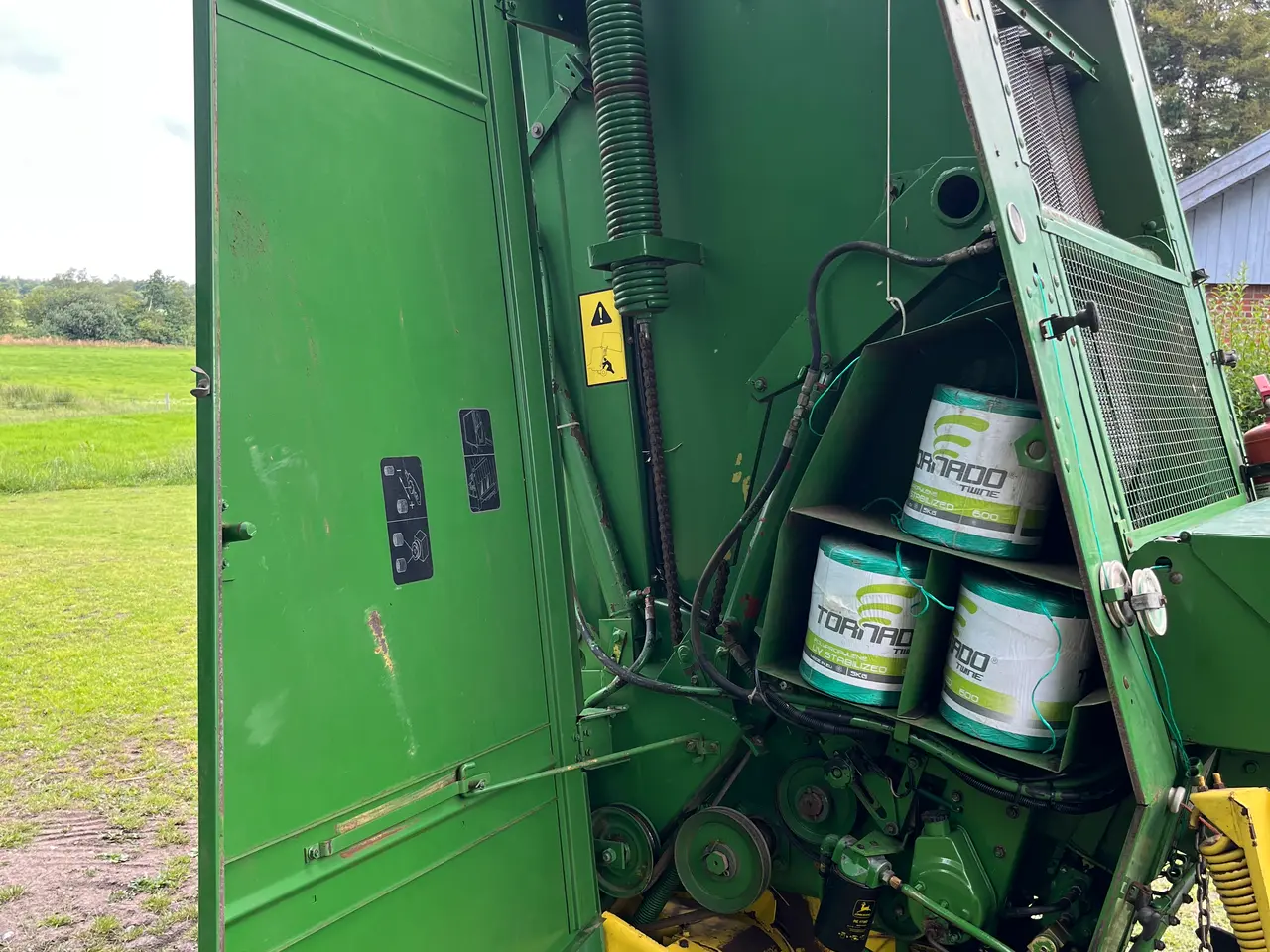 Billede 4 - John Deere 550 Rundballepresser