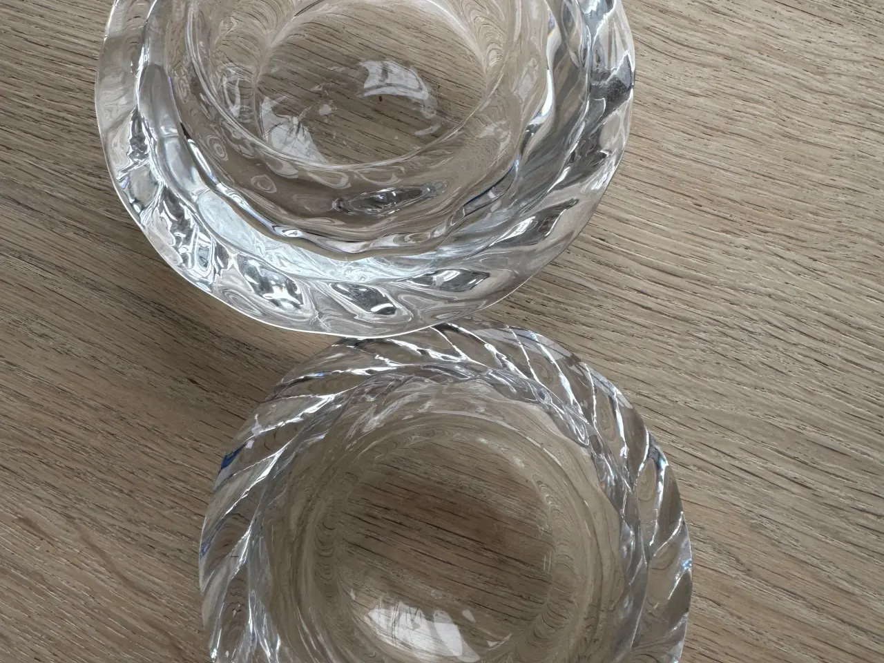 Billede 2 - Holmegård lysestager glas klar