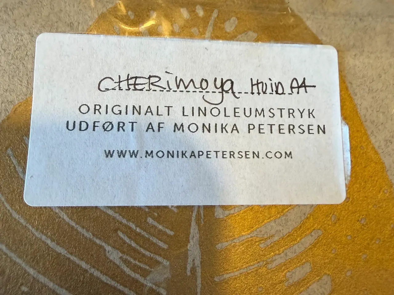 Billede 2 - Smukt Linoleumstryk