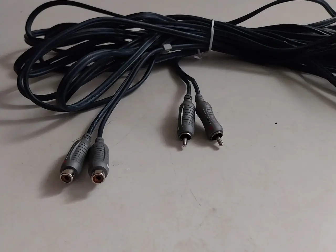 Billede 1 - RCA audio forlængerkabel 10 meter