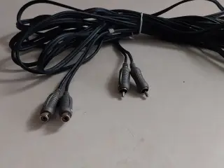 RCA audio forlængerkabel 10 meter