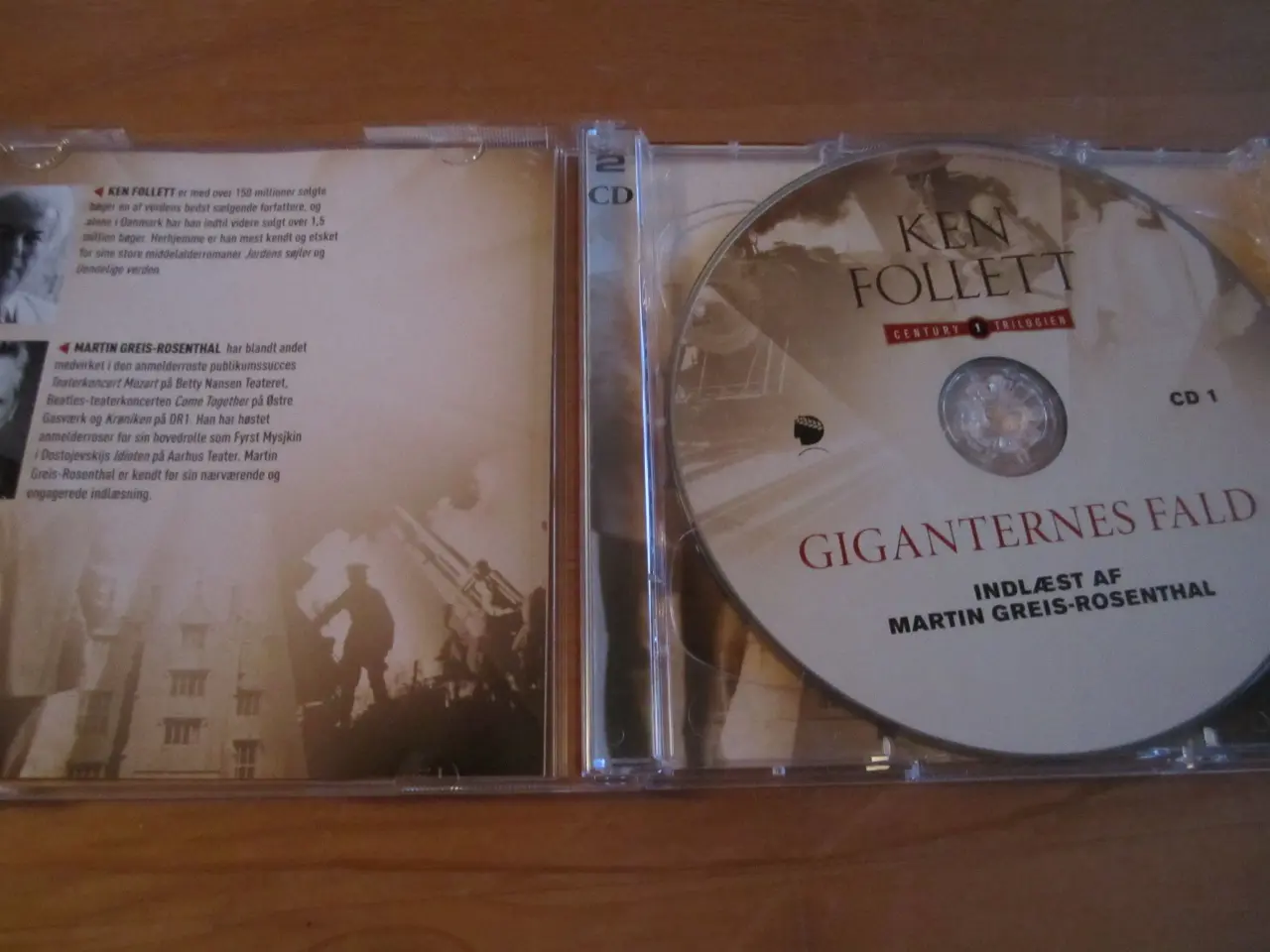 Billede 2 - KEN FOLLETT. Giganternes Fald. LYDBOG.