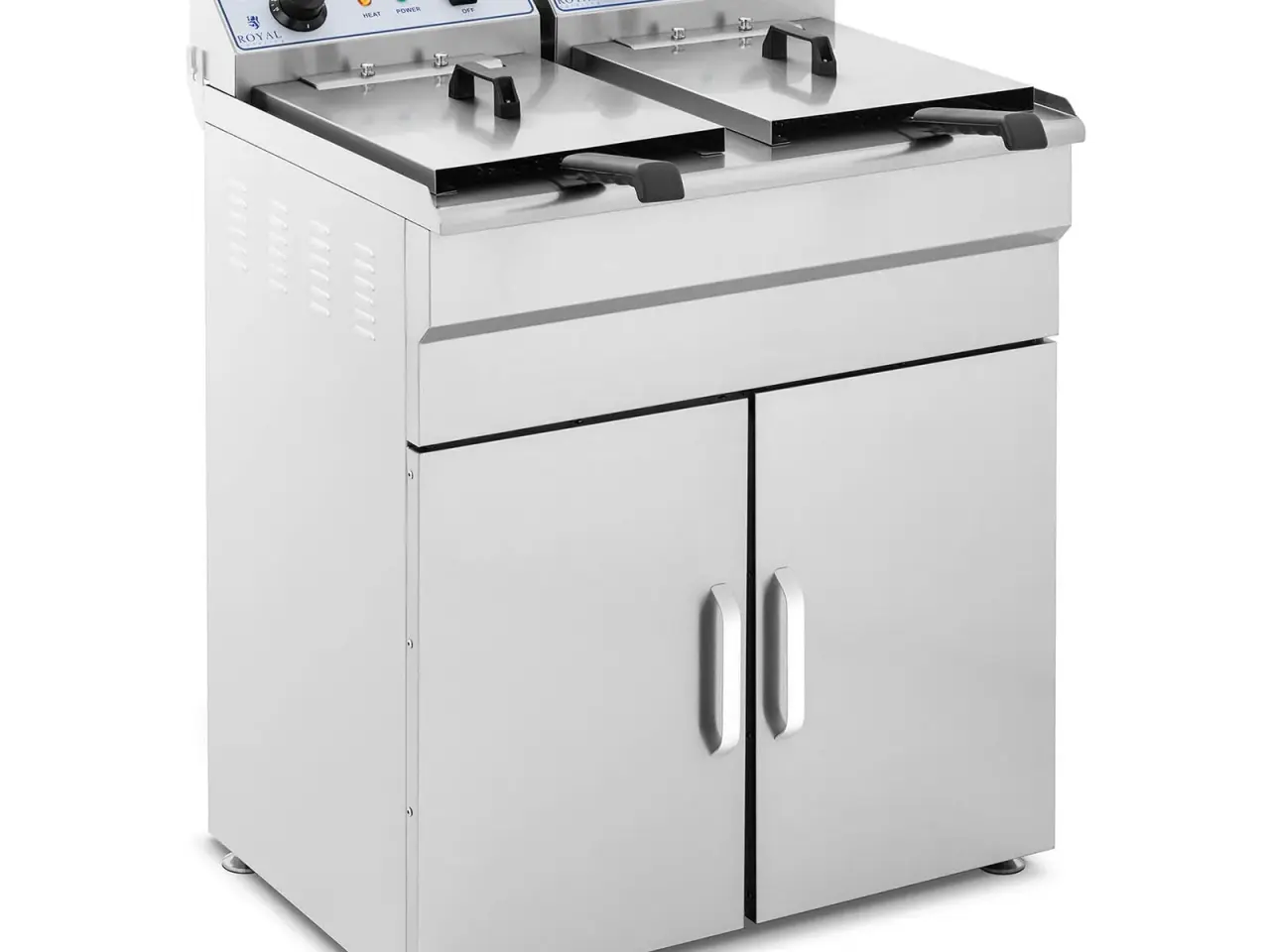 Billede 1 - Frituregryde 2x 16 Liter – med Underskab