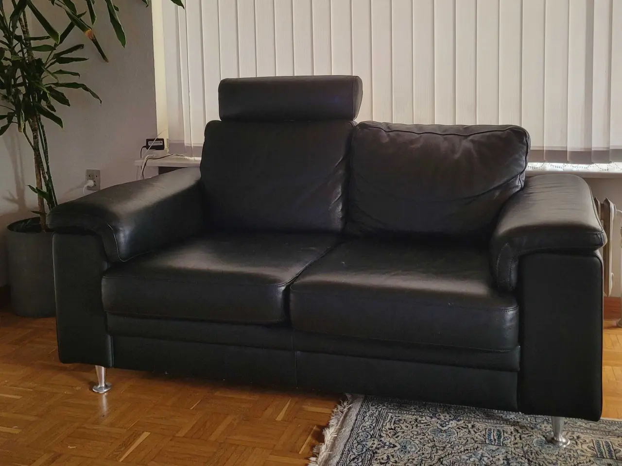 Billede 1 - Flot lædersofa til salg Hjort Knudsen
