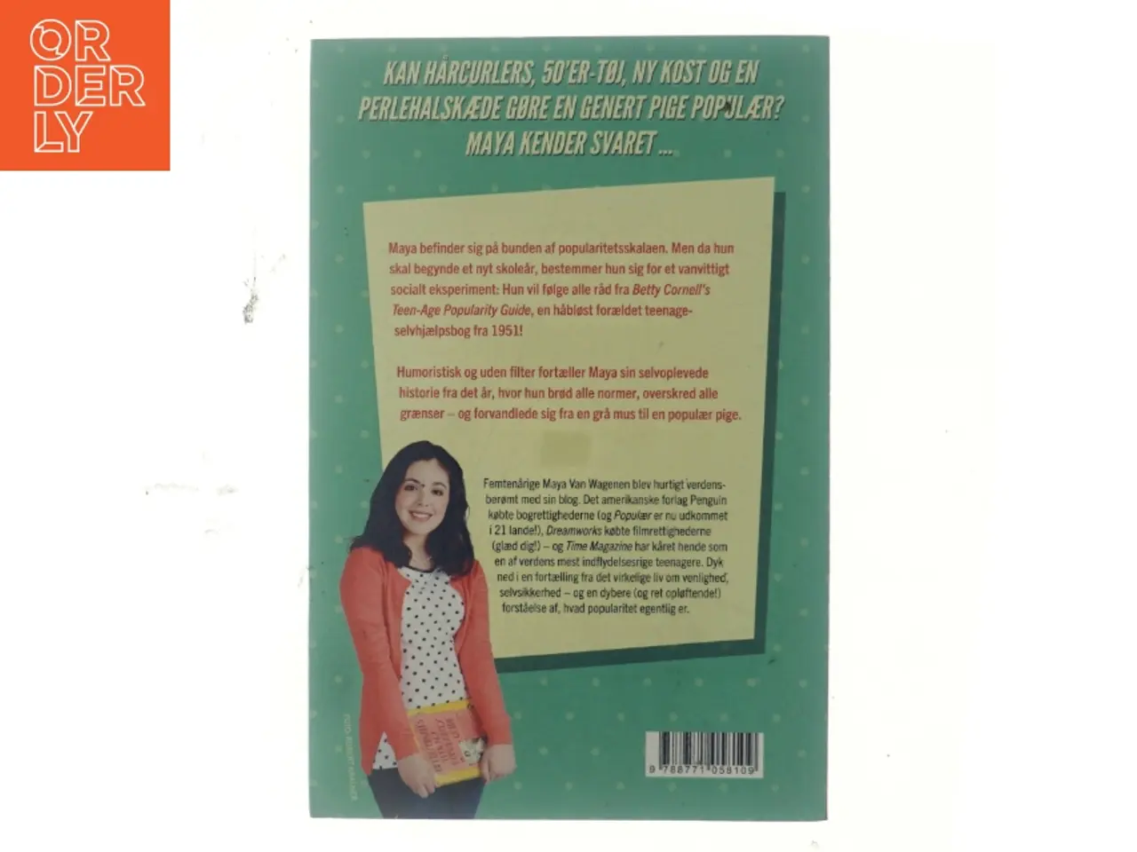 Billede 3 - Populær : en selvbiografi : vintage-visdom til moderne piger af Maya Van Wagenen (Bog)