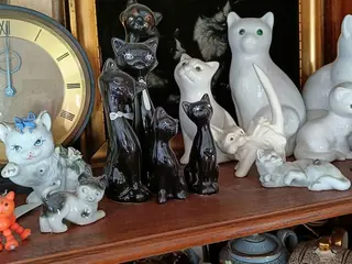 Store samling af kattefigure Ca:200? 