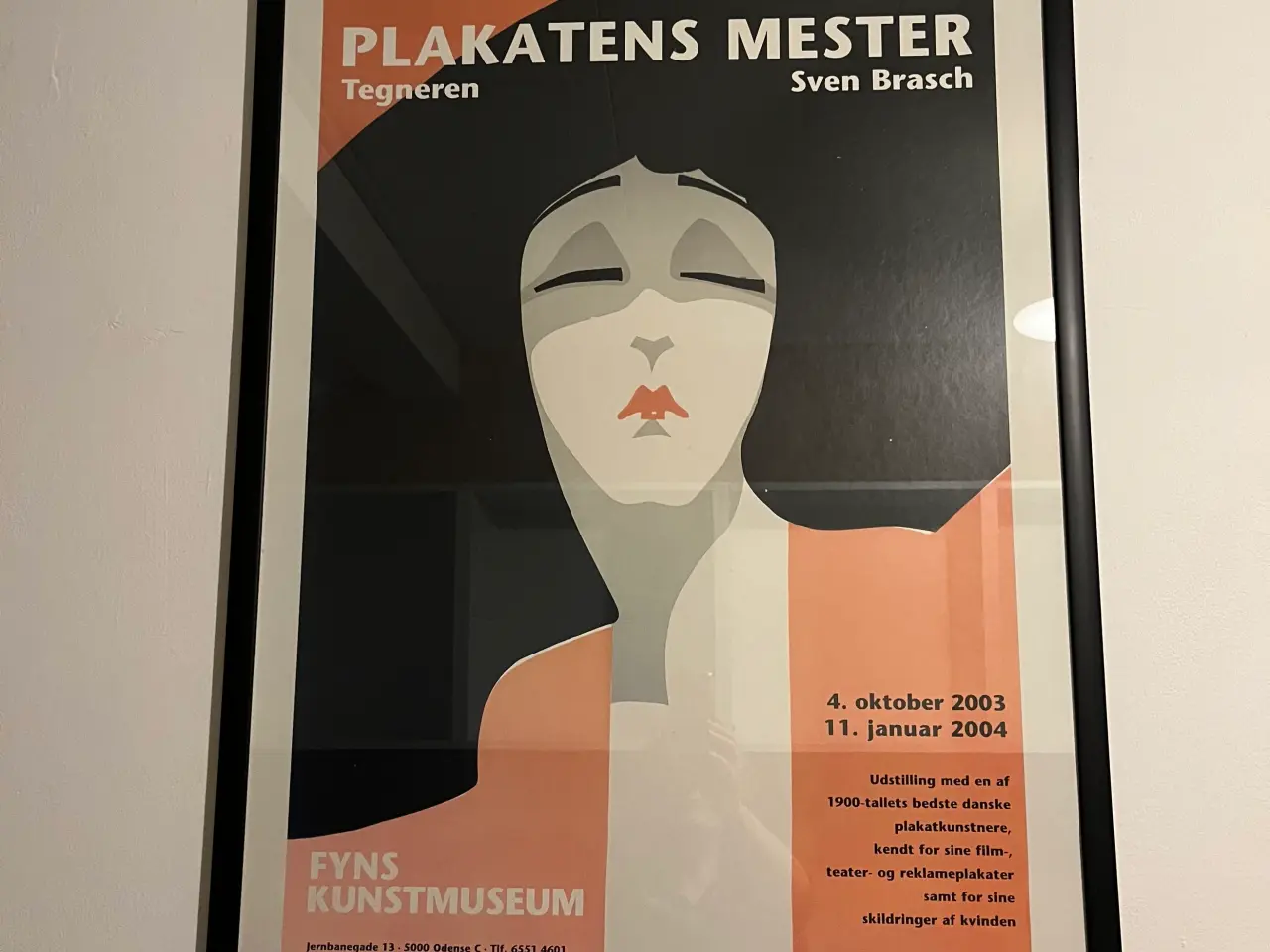 Billede 1 - Billede / plakat indrammet