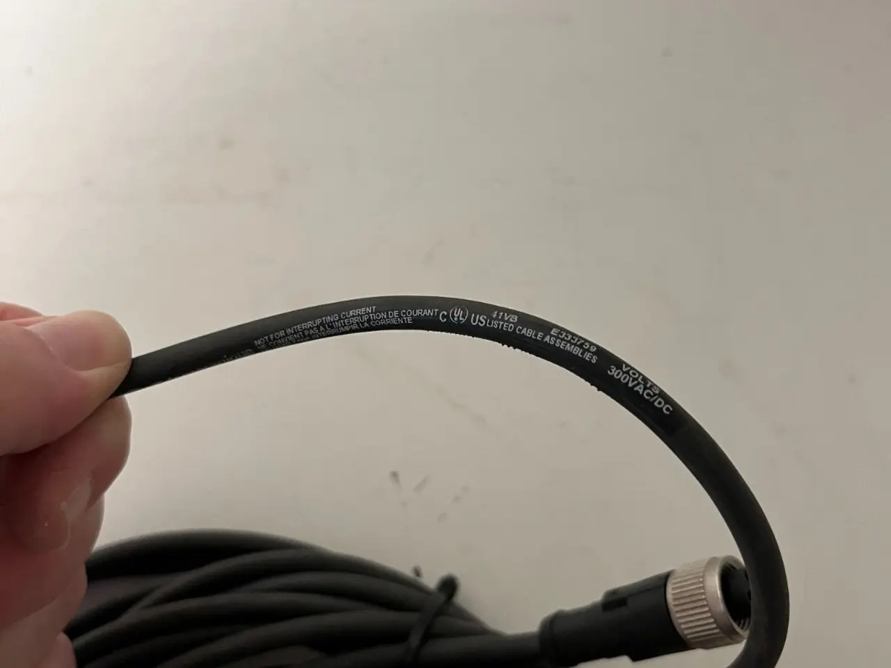 Billede 5 - Telemecanique Sensor Connection kabel M12 4-Pin 2x
