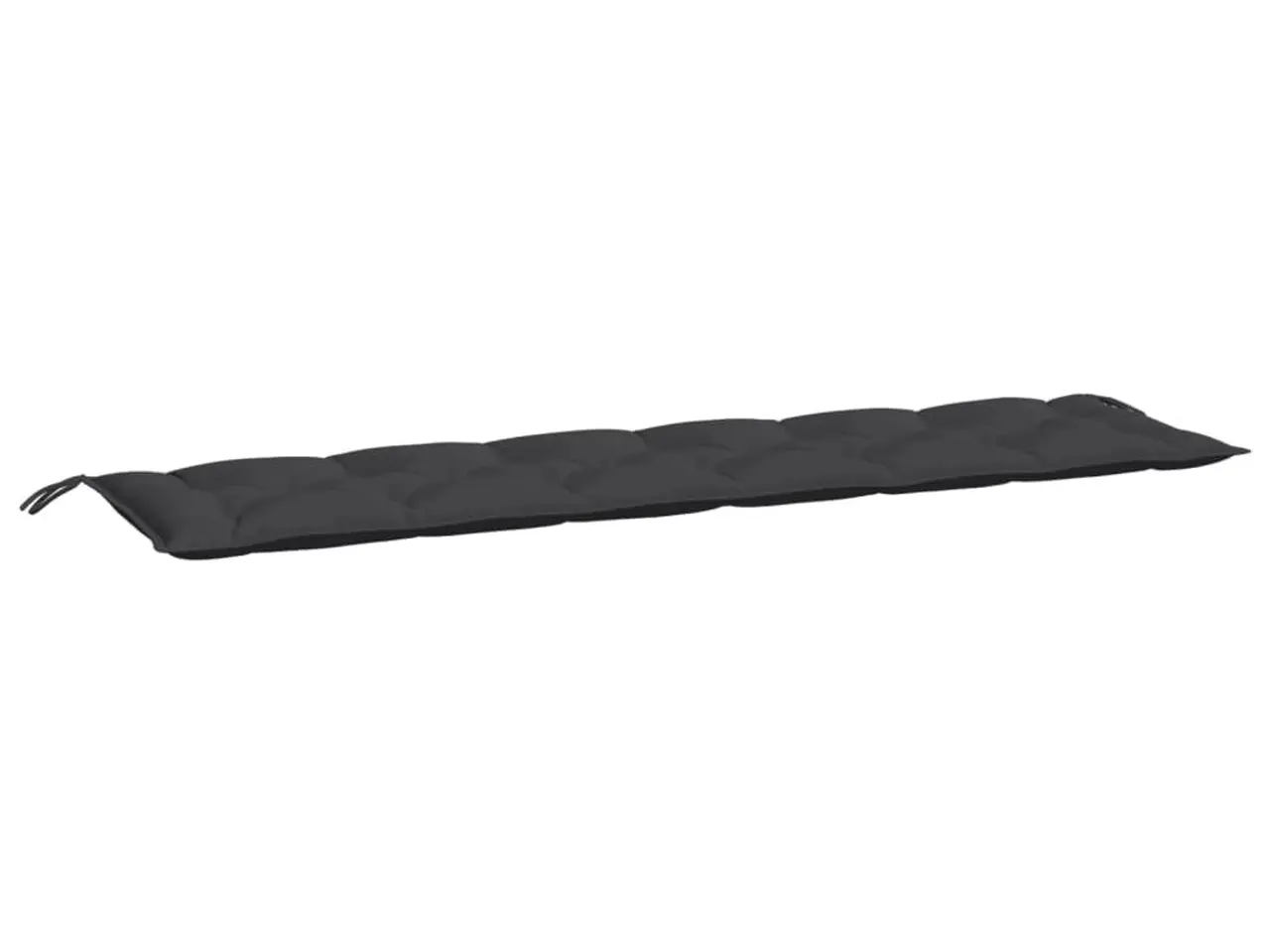 Billede 2 - Hynde til havebænk 200x50x7 cm oxfordstof sort