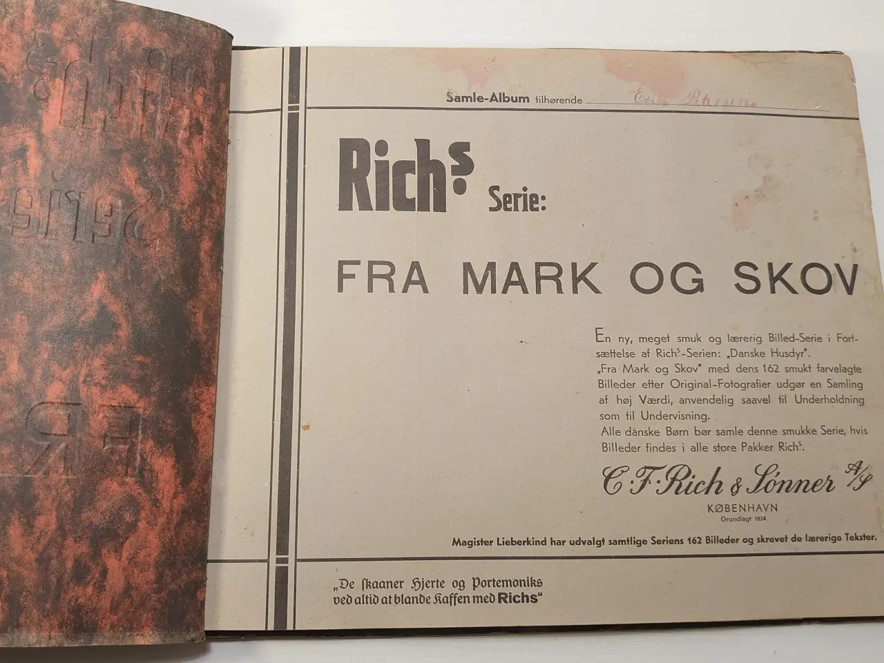 Billede 2 - Rich´s Serie: Fra Mark og Skov. Komplet.