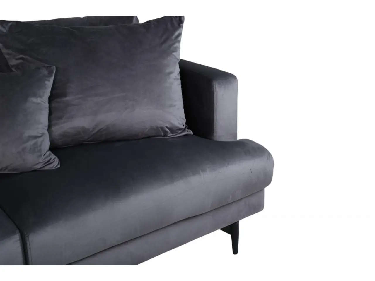 Billede 7 - Sofia 3 personers Sofa  - Sort og Mørkegrå