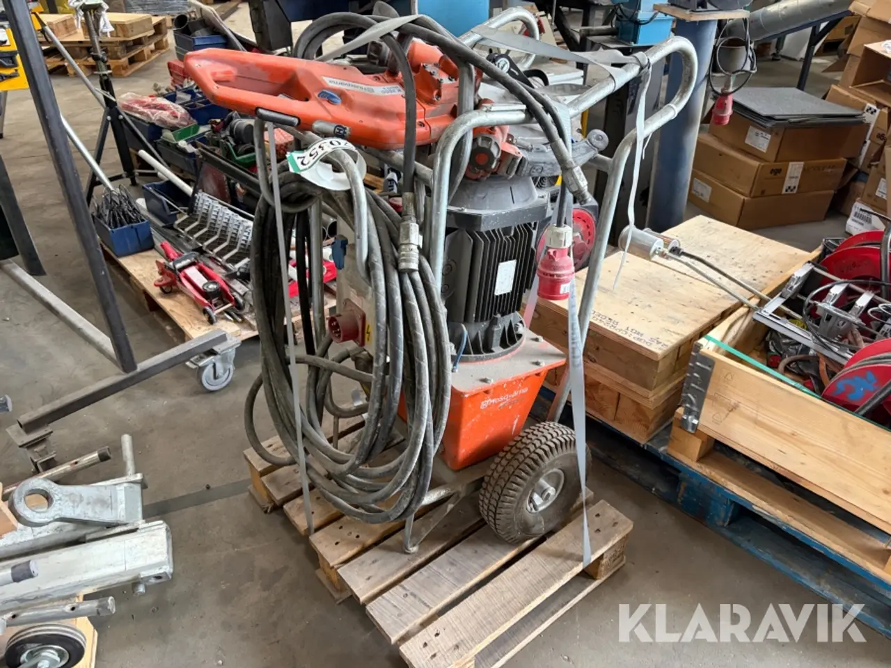 Billede 1 - Elektrisk hydraulikaggregat Husqvarna PP 325 E