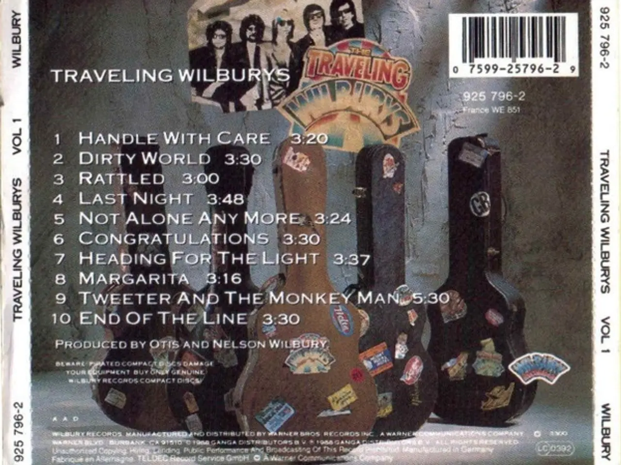 Billede 6 - Traveling Wilburys – Volume One – CD