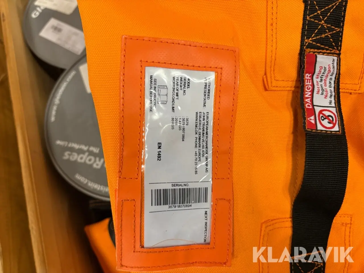 Billede 9 - Offshore tasker og sejlgarn EMG 3579 - 6 tasker / 6 ruller / 1 palle