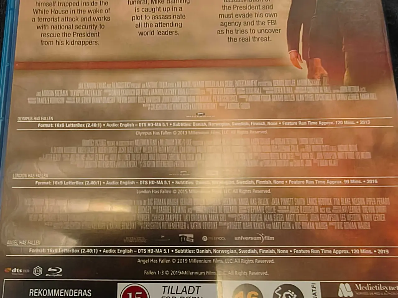 Billede 2 - Has Fallen film trilogi (Blu-ray)