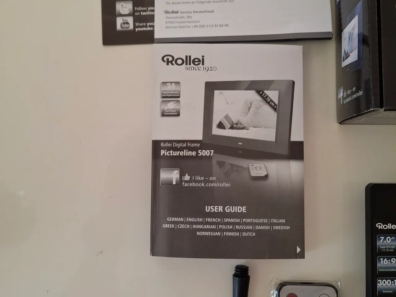 Billede 3 - Foto ramme elektronisk Tysk kvalitet