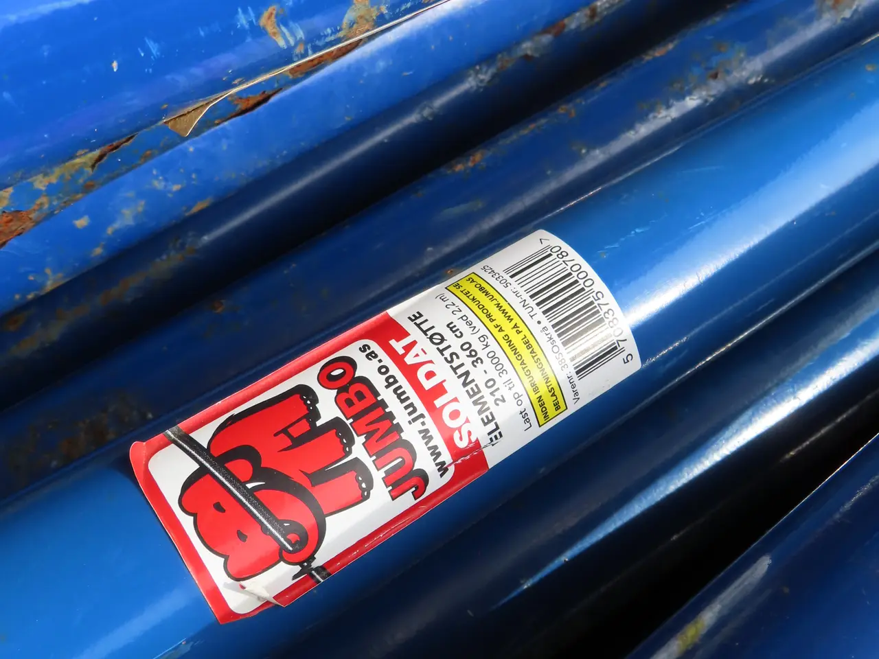 Billede 5 - Barrel med div. støttebukke JUMBO