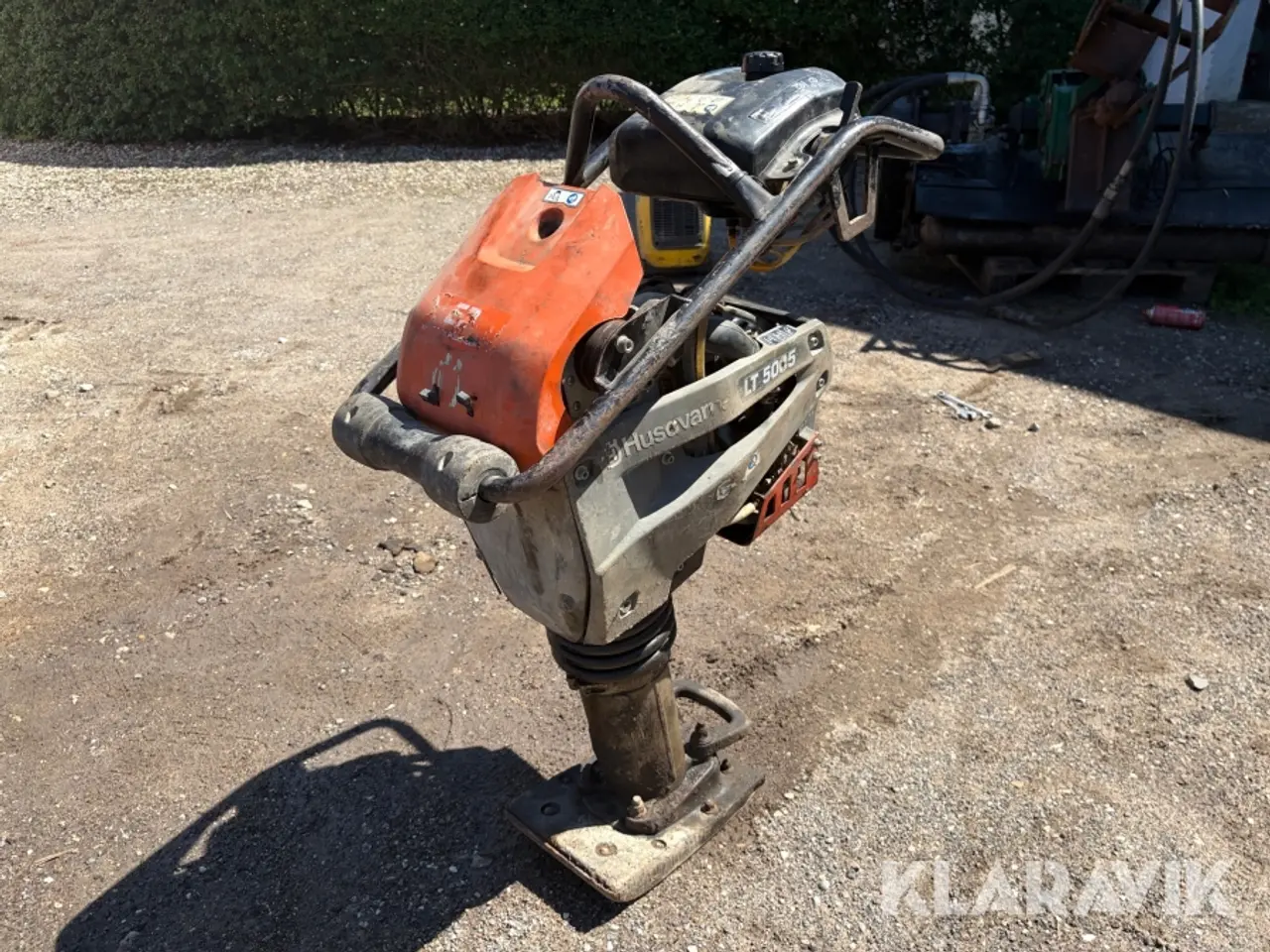 Billede 1 - Pladevibrator / Jordloppe Husqvarna LT 5005