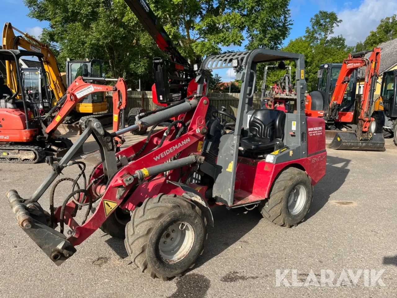 Billede 1 - Minilæsser Weidemann 1240 CX