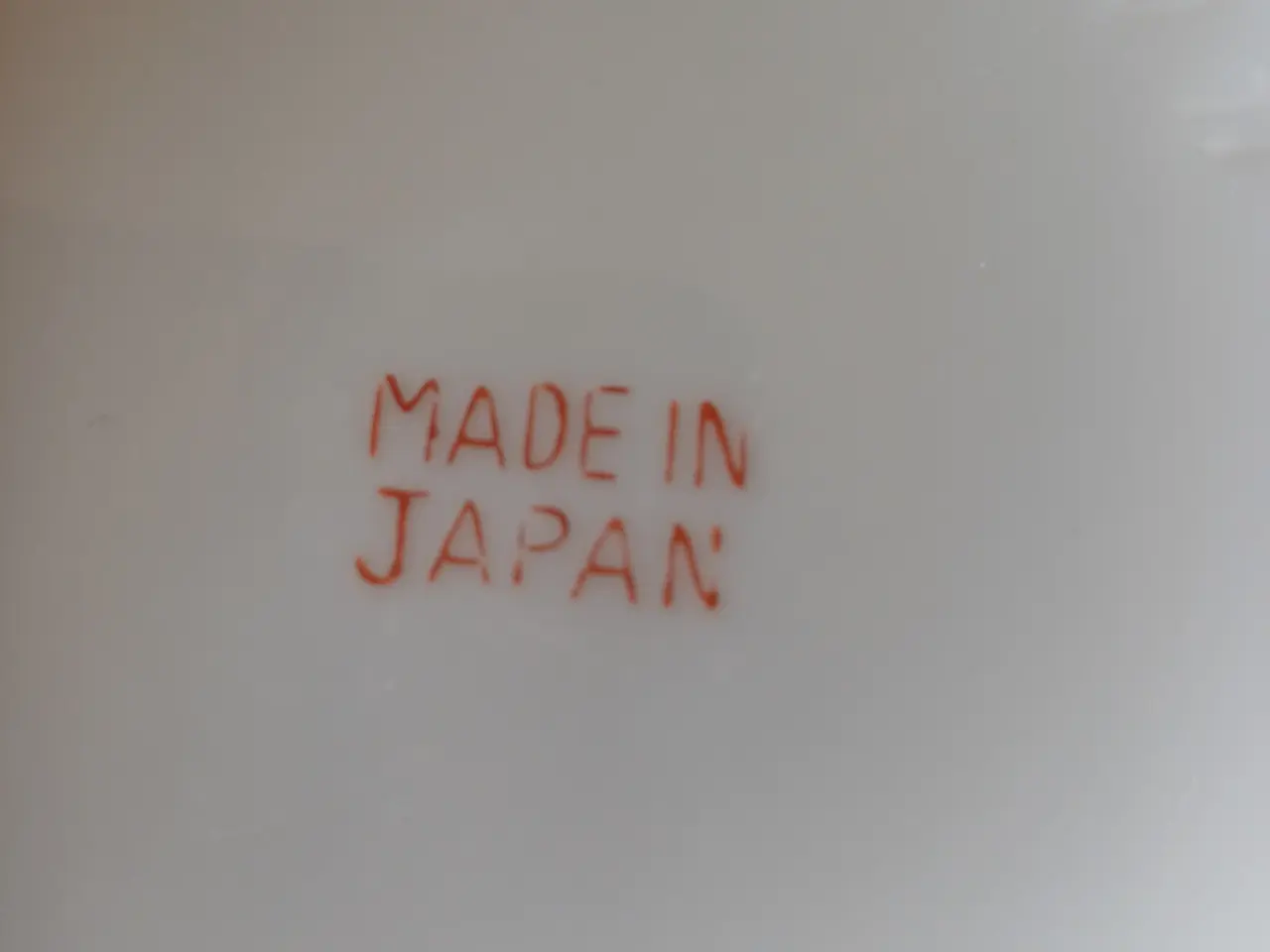 Billede 4 - Japansk porcelæn tekande blå hvid med bambushank
