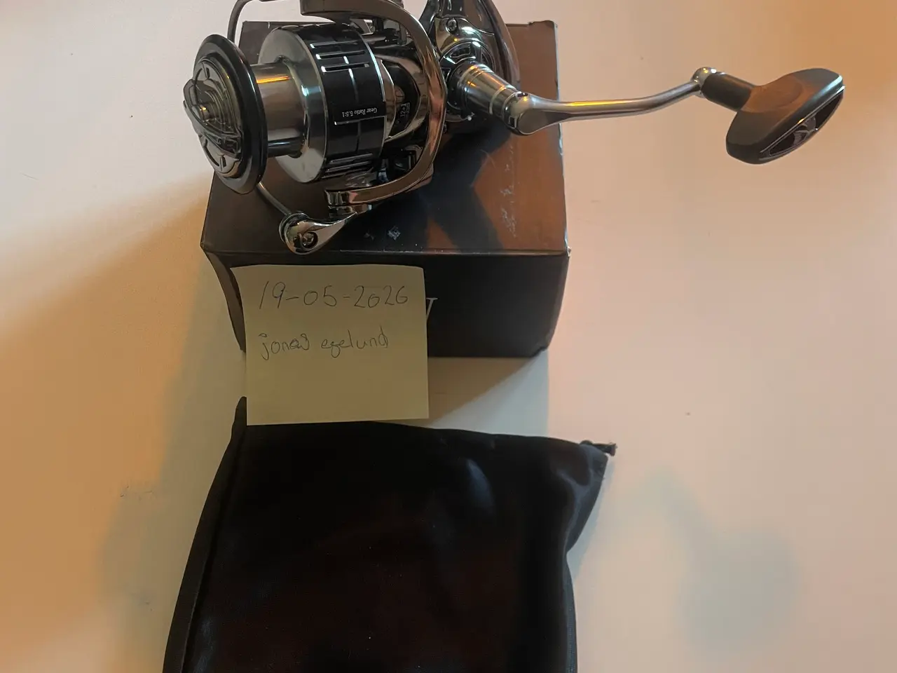 Billede 10 - Fiske grej metal hjul og fletline