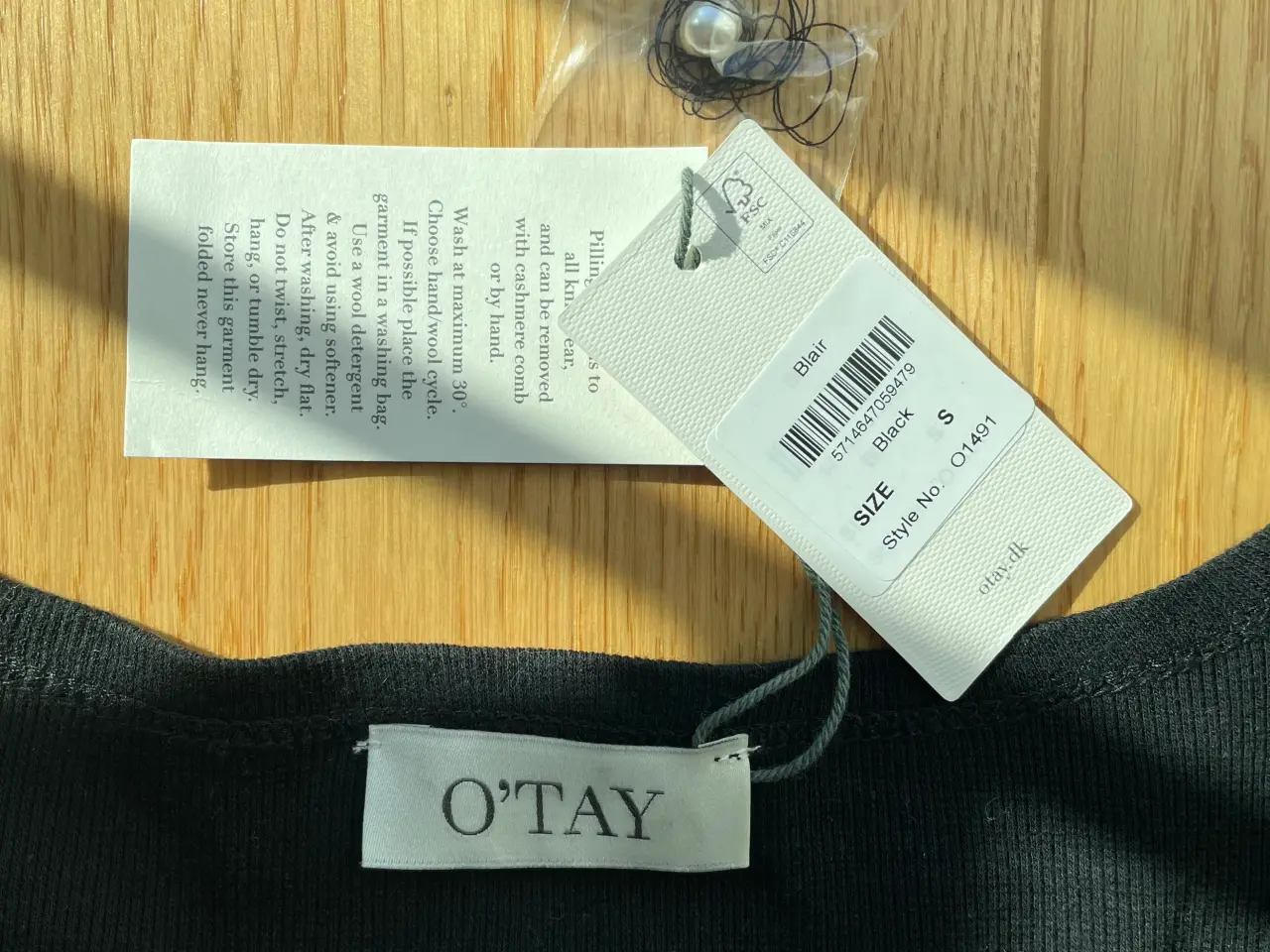 Billede 2 - O’tay sort t-shirt