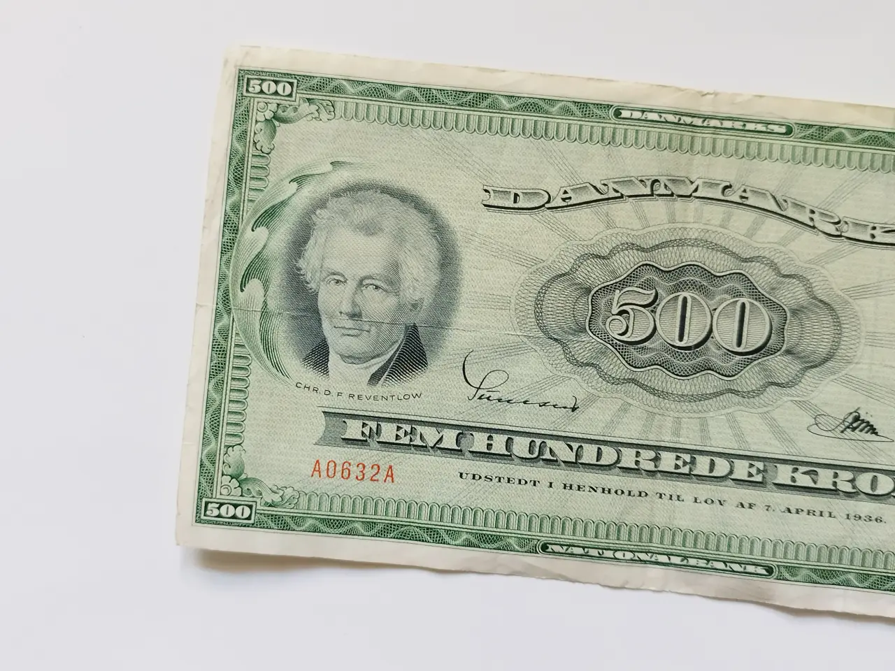 Billede 3 - Plovmand 1963. 500 kr.