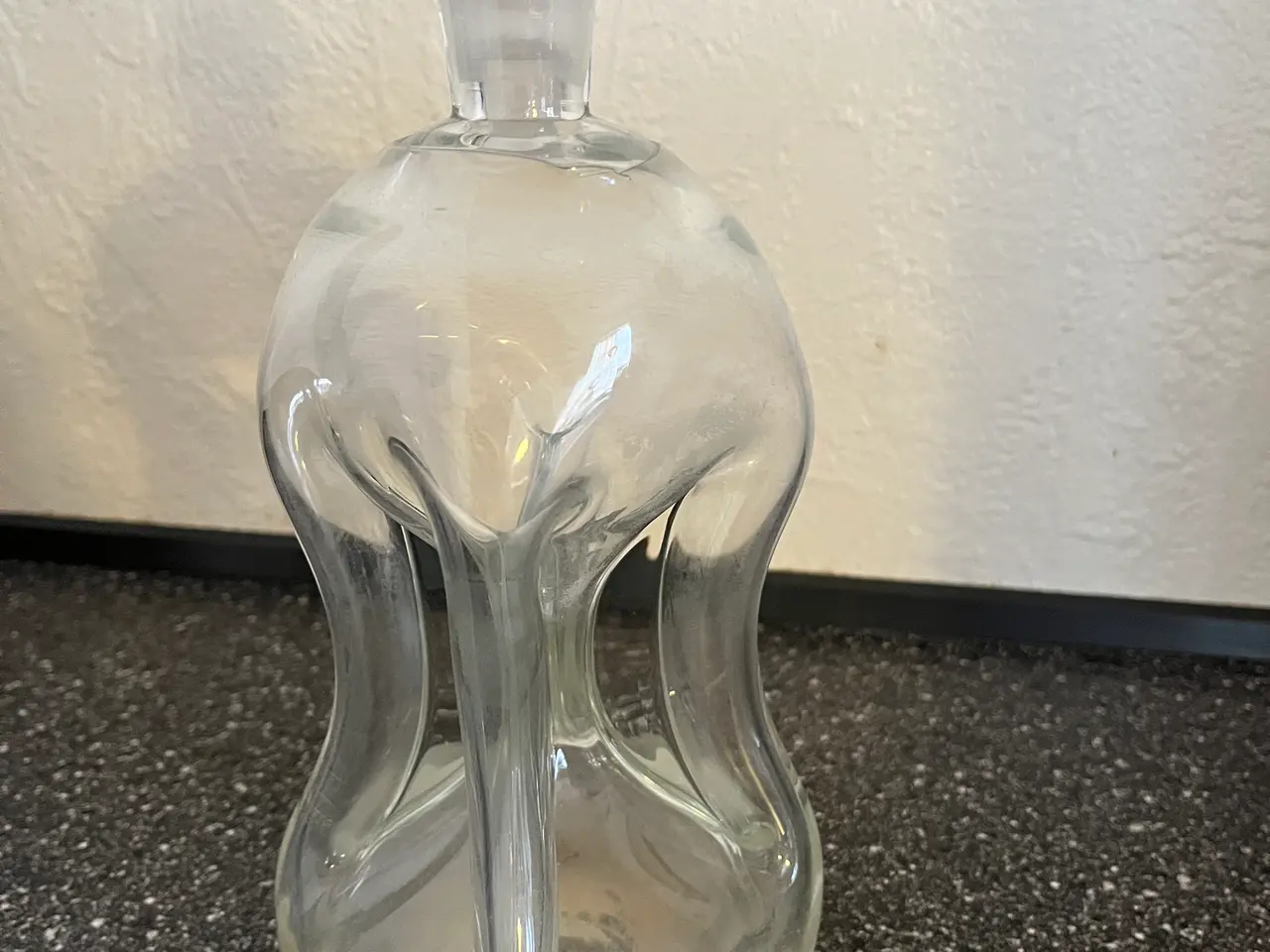 Billede 1 - Glas karaffel med "prop"
