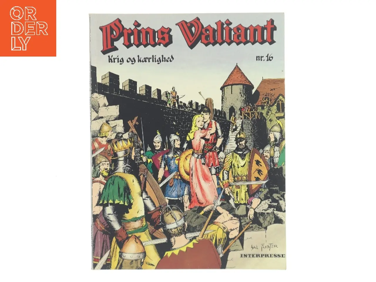 Billede 1 - Prins Valiant. Krig og kærlighed nr. 16 af Hal Foster (Bog)