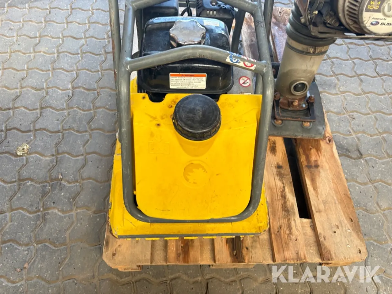 Billede 8 - Pladevibrator Wacker Neuson WP1550 og jordloppe Wacker Neuson BS50-4s