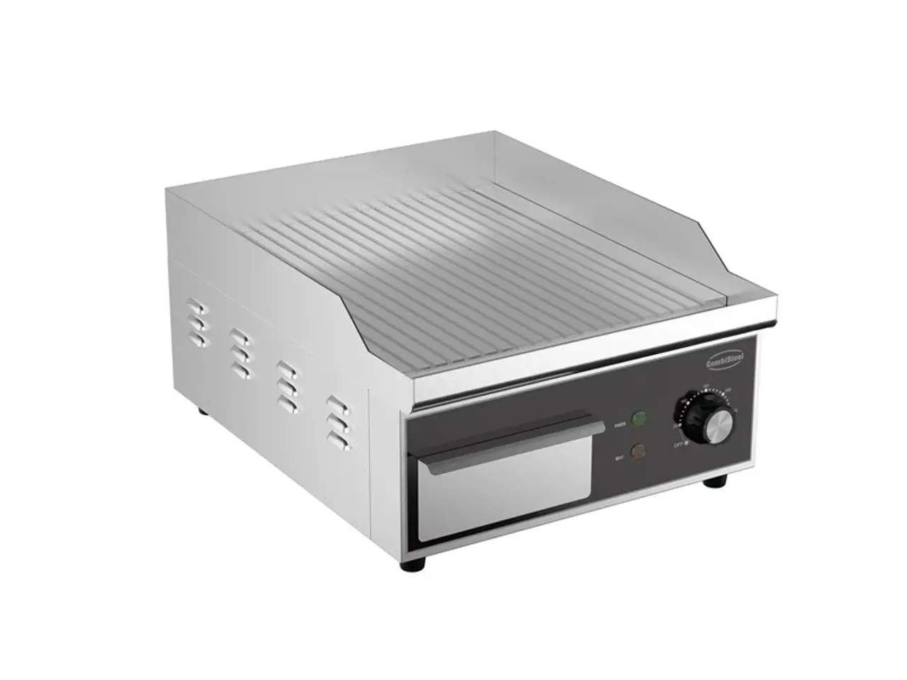 Billede 1 -  Elektrisk Stegeplade – rillet – 230 V 