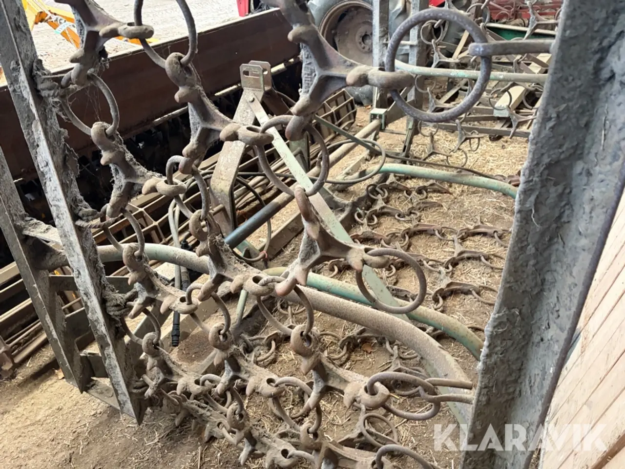 Billede 9 - Græsmarksharve med hydraulisk udklap - 6 meter