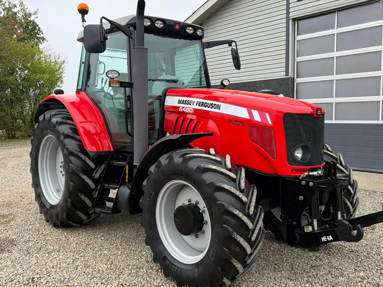 Billede 18 - Massey Ferguson 6480 Dyna 6 med frontlift Meget Veldholdt