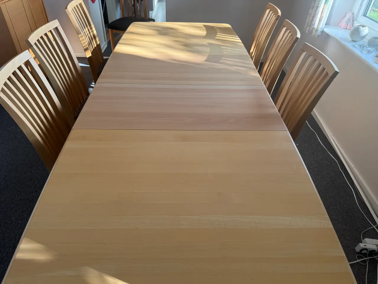 Billede 3 - Sofabord med 6 stole