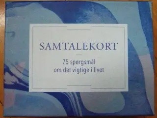 Samtalekort – 75 spørgsmål om det vigtige i livet