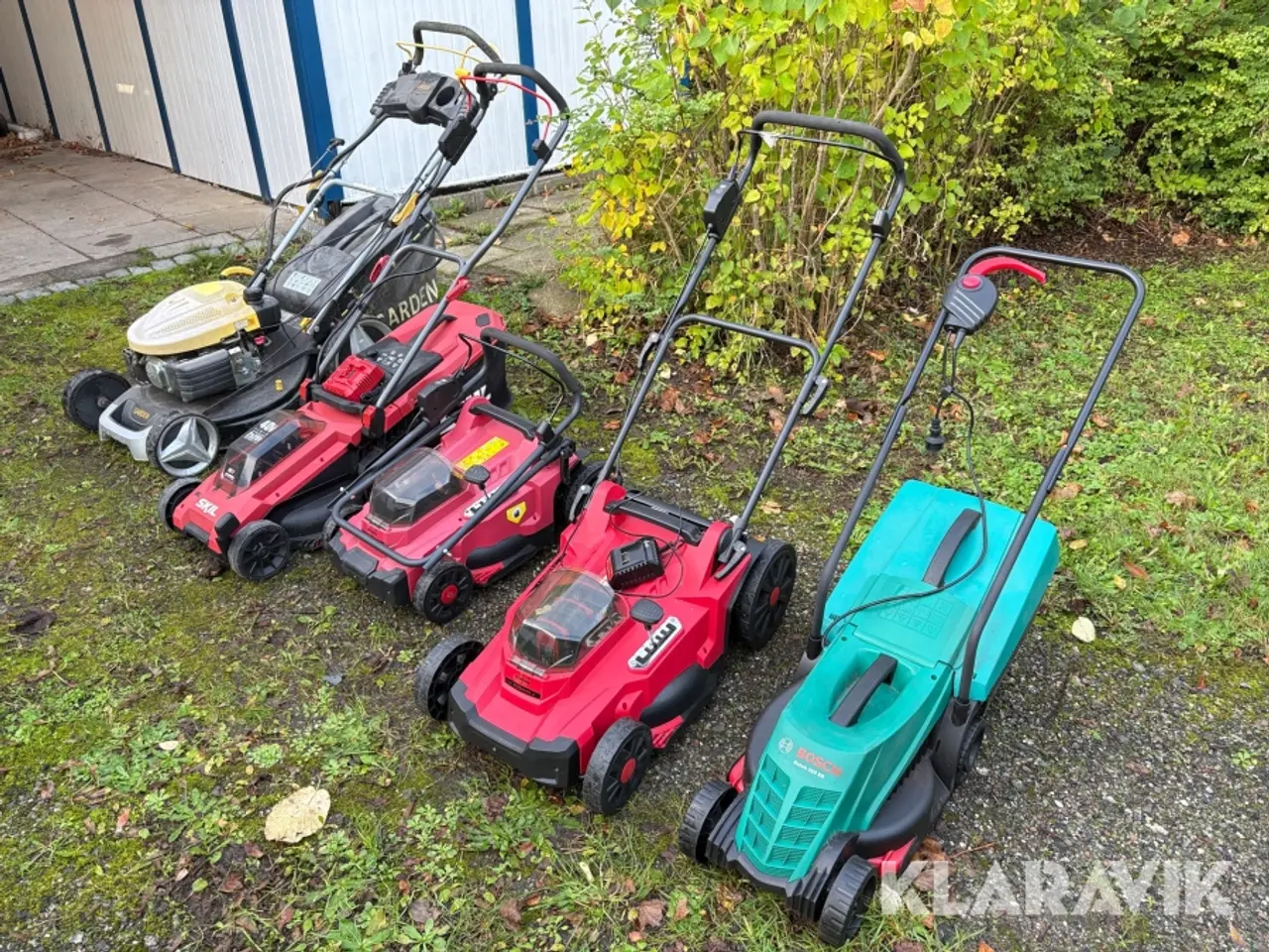 Billede 3 - Græsslåmaskiner Garden, Skil, Mitsutomo, Bosch - 5 styk