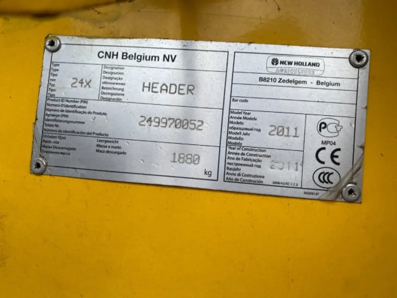 Billede 11 - New Holland 24" skærebord